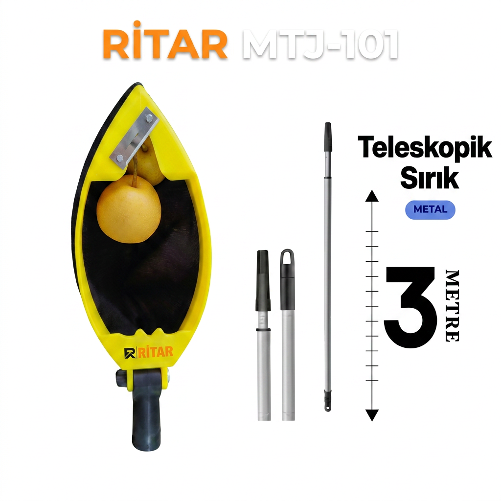RİTAR MTJ-101 + 3 MT Teleskopik Sap